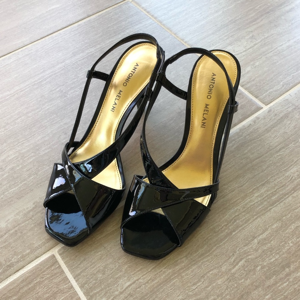Antonio Melani slingback sandal heels